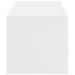 Dulap TV de perete Pe perete 2 pcs Alb Lucios 39 x 31 x 29,5 cm - WALTI WALTI