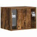 Dulap TV de perete Pe perete Stejar fumuriu 39 x 31 x 29,5 cm - WALTI WALTI