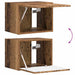 Dulap TV de perete Pe perete Stejar fumuriu 39 x 31 x 29,5 cm - WALTI WALTI
