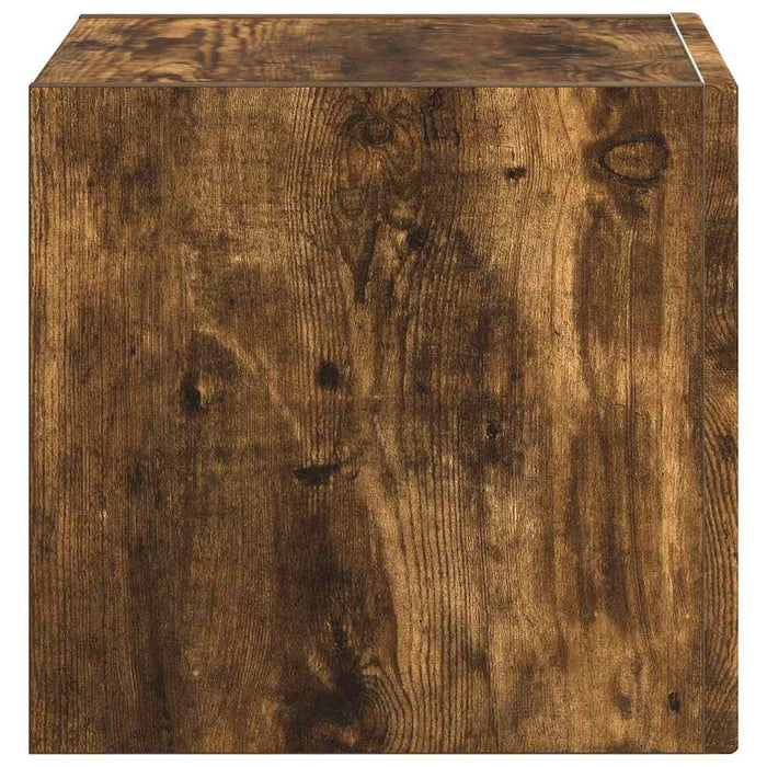 Dulap TV de perete Pe perete Stejar fumuriu 39 x 31 x 29,5 cm - WALTI WALTI
