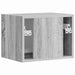 Dulap TV de perete Gri Sonoma 39 x 31 x 29,5 cm Lemn compozit - WALTI WALTI