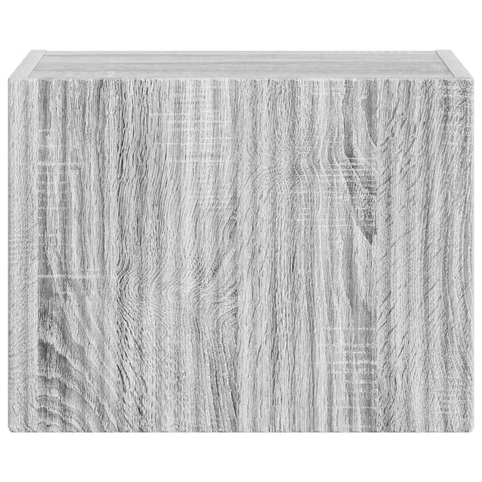Dulap TV de perete Gri Sonoma 39 x 31 x 29,5 cm Lemn compozit - WALTI WALTI