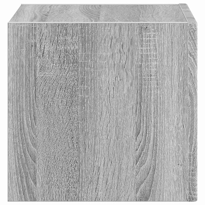 Dulap TV de perete Gri Sonoma 39 x 31 x 29,5 cm Lemn compozit - WALTI WALTI