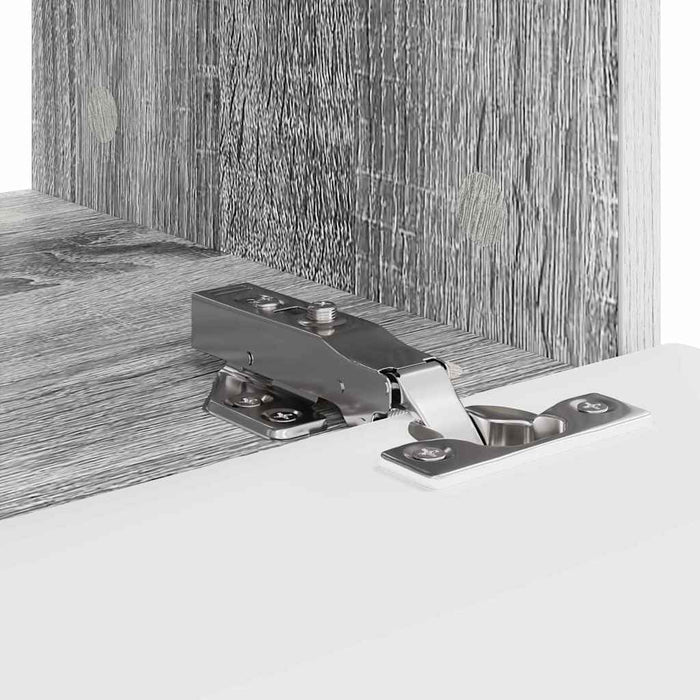Dulap TV de perete Pe perete 2 pcs Gri Sonoma 39 x 31 x 29,5 cm - WALTI WALTI