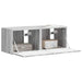 Dulap TV de perete Pe perete 2 pcs Gri Sonoma 39 x 31 x 29,5 cm - WALTI WALTI