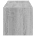 Dulap TV de perete Pe perete 2 pcs Gri Sonoma 39 x 31 x 29,5 cm - WALTI WALTI