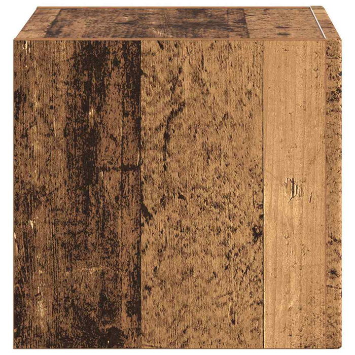 Dulap TV de perete Lemn Vechi 39 x 31 x 29,5 cm Lemn compozit - WALTI WALTI