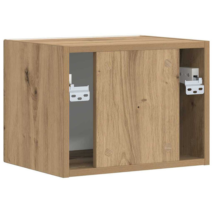 Dulap TV de perete Pe perete Stejar artizanal 39 x 31 x 29,5 cm - WALTI WALTI