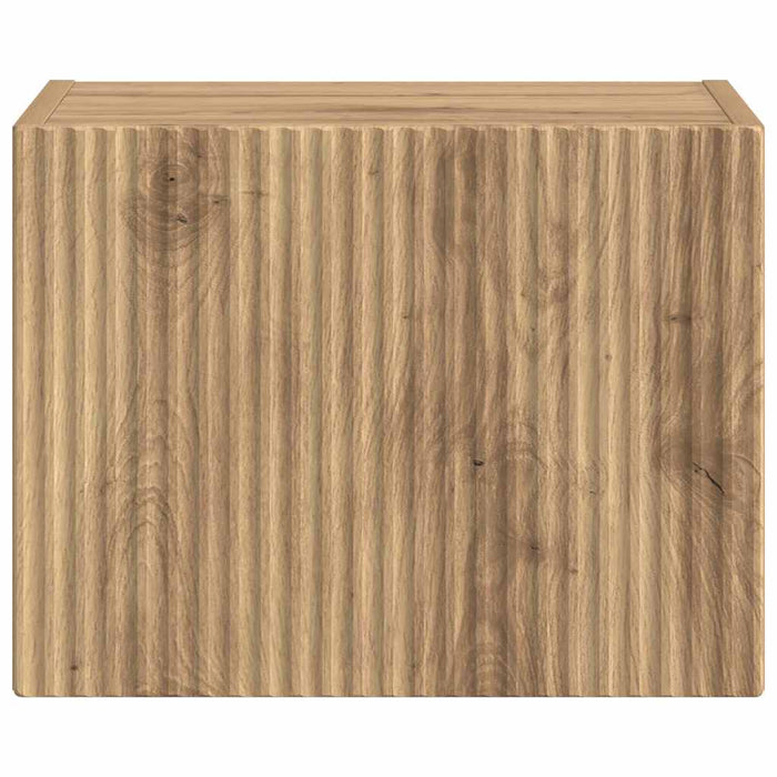 Dulap TV de perete Pe perete Stejar artizanal 39 x 31 x 29,5 cm - WALTI WALTI