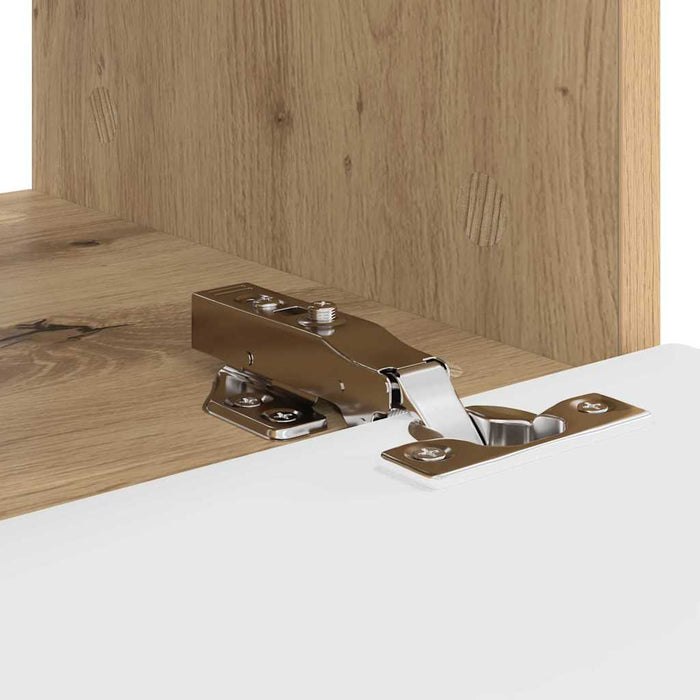 Dulap TV de perete 2 pcs Stejar artizanal 39 x 31 x 29,5 cm - WALTI WALTI