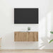 Dulap TV de perete 2 pcs Stejar artizanal 39 x 31 x 29,5 cm - WALTI WALTI