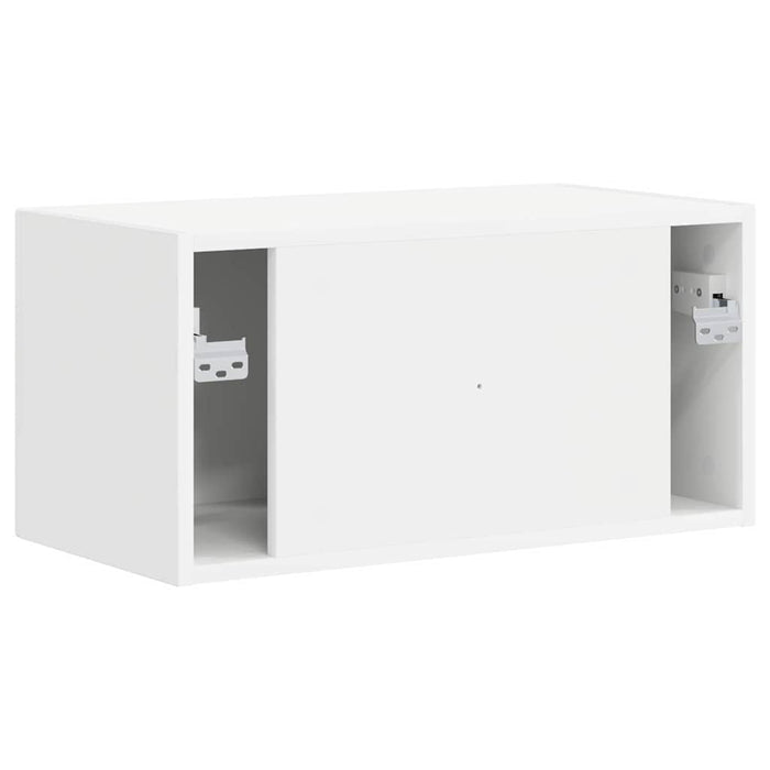 Dulap TV de perete Alb 60 x 31 x 29,5 cm Lemn compozit - WALTI WALTI