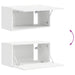 Dulap TV de perete Alb 60 x 31 x 29,5 cm Lemn compozit - WALTI WALTI