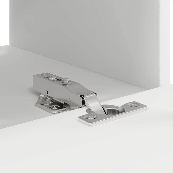 Dulap TV de perete 2 pcs Alb 60 x 31 x 29,5 cm Lemn compozit - WALTI WALTI