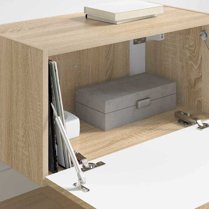 Dulap TV de perete Sonoma 60 x 31 x 29,5 cm Lemn compozit - WALTI WALTI
