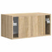 Dulap TV de perete Sonoma 60 x 31 x 29,5 cm Lemn compozit - WALTI WALTI