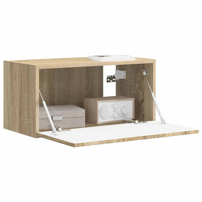 Dulap TV de perete Sonoma 60 x 31 x 29,5 cm Lemn compozit - WALTI WALTI