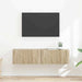 Dulap TV de perete 2 pcs Sonoma 60 x 31 x 29,5 cm Lemn compozit - WALTI WALTI