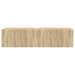 Dulap TV de perete 2 pcs Sonoma 60 x 31 x 29,5 cm Lemn compozit - WALTI WALTI