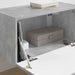 Dulap TV de perete Beton 60 x 31 x 29,5 cm Lemn compozit - WALTI WALTI