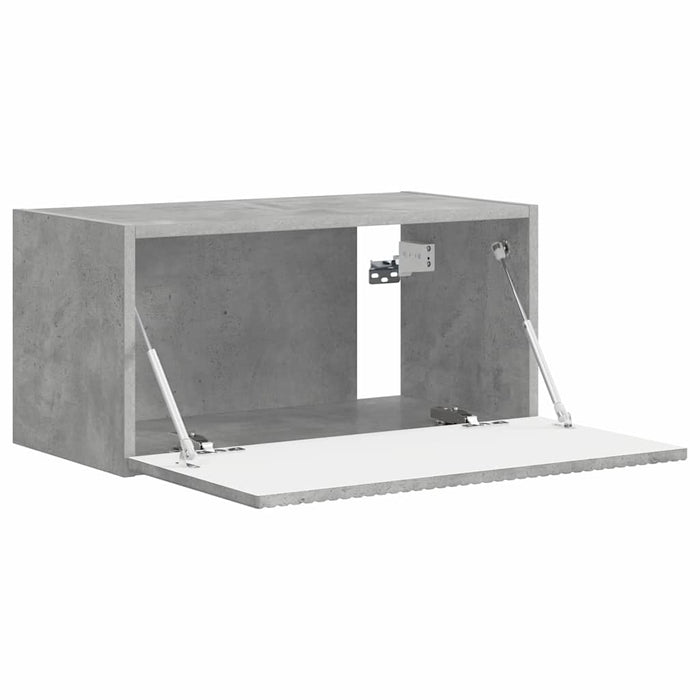 Dulap TV de perete Beton 60 x 31 x 29,5 cm Lemn compozit - WALTI WALTI