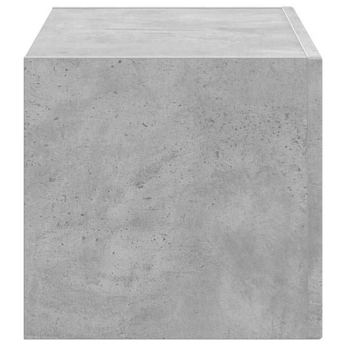 Dulap TV de perete Beton 60 x 31 x 29,5 cm Lemn compozit - WALTI WALTI