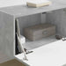 Dulap TV de perete 2 pcs Beton 60 x 31 x 29,5 cm Lemn compozit - WALTI WALTI