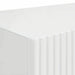 Dulap TV de perete Pe perete 2 pcs Alb Lucios 60 x 31 x 29,5 cm - WALTI WALTI
