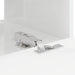 Dulap TV de perete Pe perete 2 pcs Alb Lucios 60 x 31 x 29,5 cm - WALTI WALTI