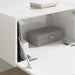 Dulap TV de perete Pe perete 2 pcs Alb Lucios 60 x 31 x 29,5 cm - WALTI WALTI