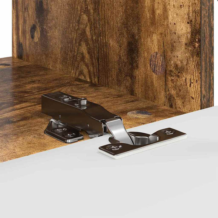 Dulap TV de perete Pe perete Stejar fumuriu 60 x 31 x 29,5 cm - WALTI WALTI