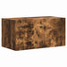 Dulap TV de perete 2 pcs Stejar fumuriu 60 x 31 x 29,5 cm - WALTI WALTI