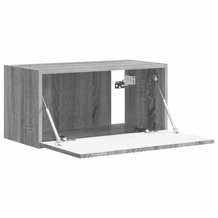 Dulap TV de perete Gri Sonoma 60 x 31 x 29,5 cm Lemn compozit - WALTI WALTI
