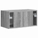 Dulap TV de perete Gri Sonoma 60 x 31 x 29,5 cm Lemn compozit - WALTI WALTI