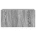Dulap TV de perete Gri Sonoma 60 x 31 x 29,5 cm Lemn compozit - WALTI WALTI