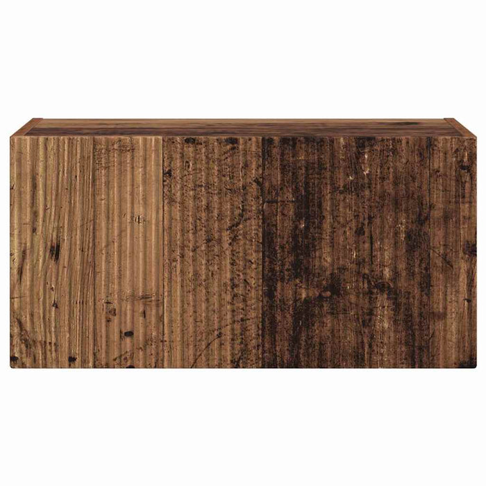 Dulap TV de perete Lemn Vechi 60 x 31 x 29,5 cm Lemn compozit - WALTI WALTI