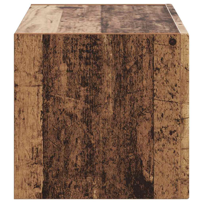 Dulap TV de perete Lemn Vechi 60 x 31 x 29,5 cm Lemn compozit - WALTI WALTI