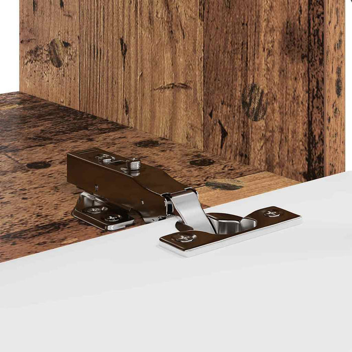 Dulap TV de perete Pe perete 2 pcs Lemn Vechi 60 x 31 x 29,5 cm - WALTI WALTI