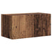 Dulap TV de perete Pe perete 2 pcs Lemn Vechi 60 x 31 x 29,5 cm - WALTI WALTI