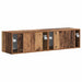 Dulap TV de perete Pe perete 2 pcs Lemn Vechi 60 x 31 x 29,5 cm - WALTI WALTI
