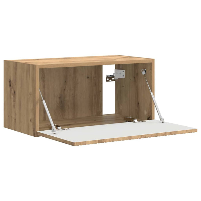 Dulap TV de perete Pe perete Stejar artizanal 60 x 31 x 29,5 cm WALTI