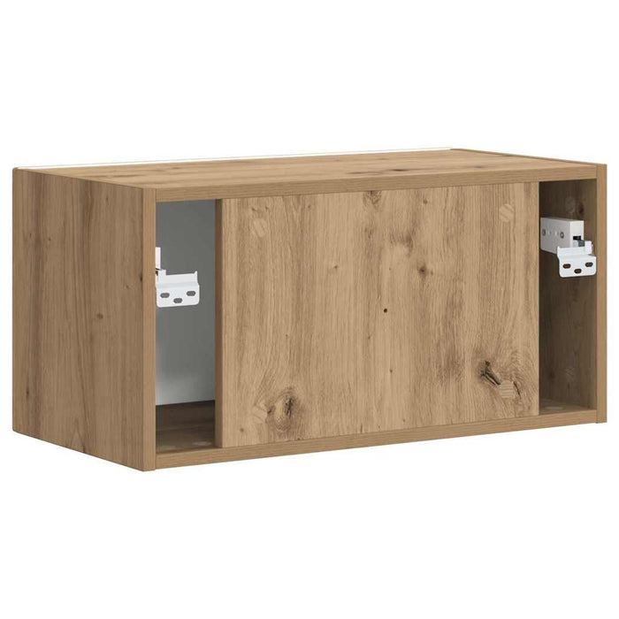 Dulap TV de perete Pe perete Stejar artizanal 60 x 31 x 29,5 cm WALTI