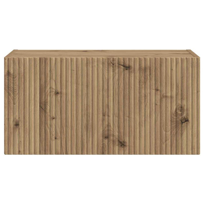 Dulap TV de perete Pe perete Stejar artizanal 60 x 31 x 29,5 cm WALTI