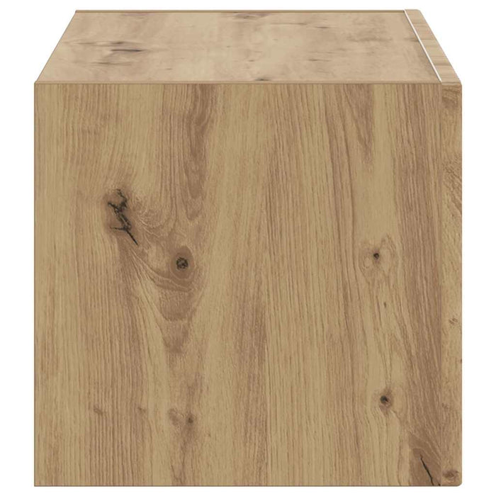 Dulap TV de perete Pe perete Stejar artizanal 60 x 31 x 29,5 cm WALTI