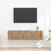 Dulap TV de perete 2 pcs Stejar artizanal 60 x 31 x 29,5 cm - WALTI WALTI