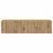 Dulap TV de perete 2 pcs Stejar artizanal 60 x 31 x 29,5 cm - WALTI WALTI
