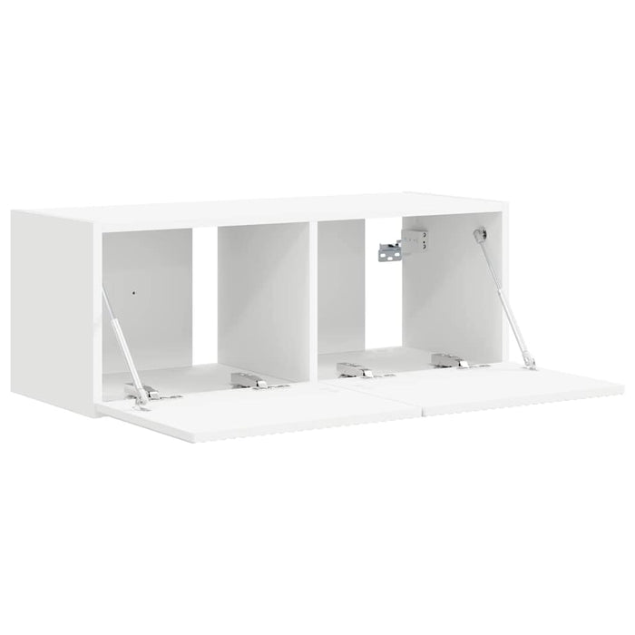 Dulap TV de perete Alb 78,5 x 31 x 29,5 cm Lemn compozit - WALTI WALTI