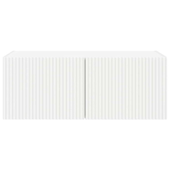 Dulap TV de perete Alb 78,5 x 31 x 29,5 cm Lemn compozit - WALTI WALTI