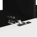 Dulap TV de perete Pe perete 2 pcs Negru 78,5 x 31 x 29,5 cm - WALTI WALTI