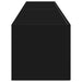 Dulap TV de perete Pe perete 2 pcs Negru 78,5 x 31 x 29,5 cm - WALTI WALTI